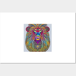 Lion Posters and Art